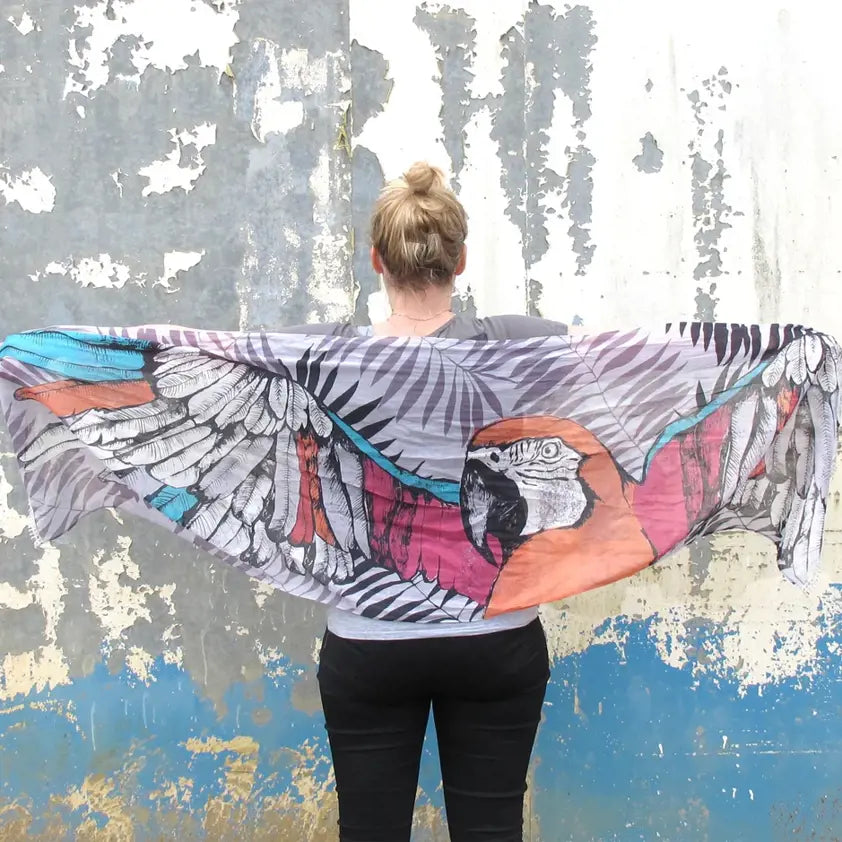 Into the Wild Cotton Scarf