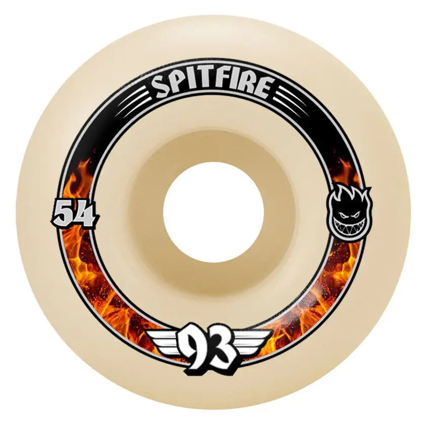 Spitfire Wheels Formula Four 93D Soft Sliders 54mm