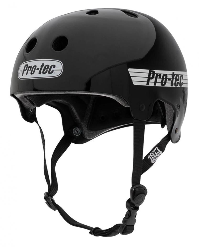 Pro-Tec Old School Gloss Black Helmet