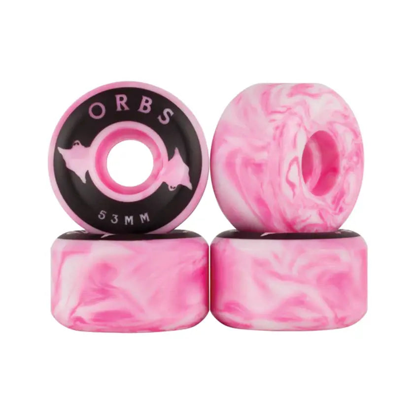 Orbs Specters Swirl Conical 99D 53mm Pink Wheels