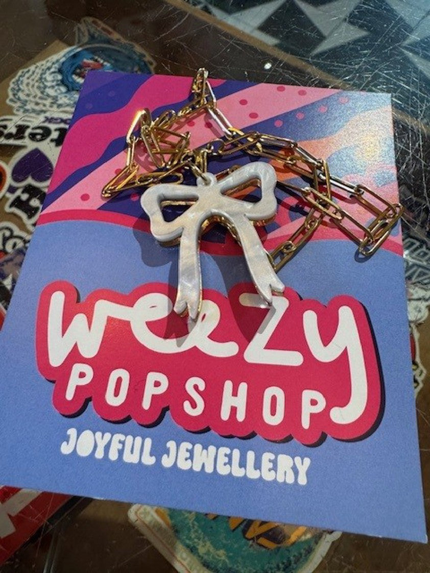 Large Bow Necklace