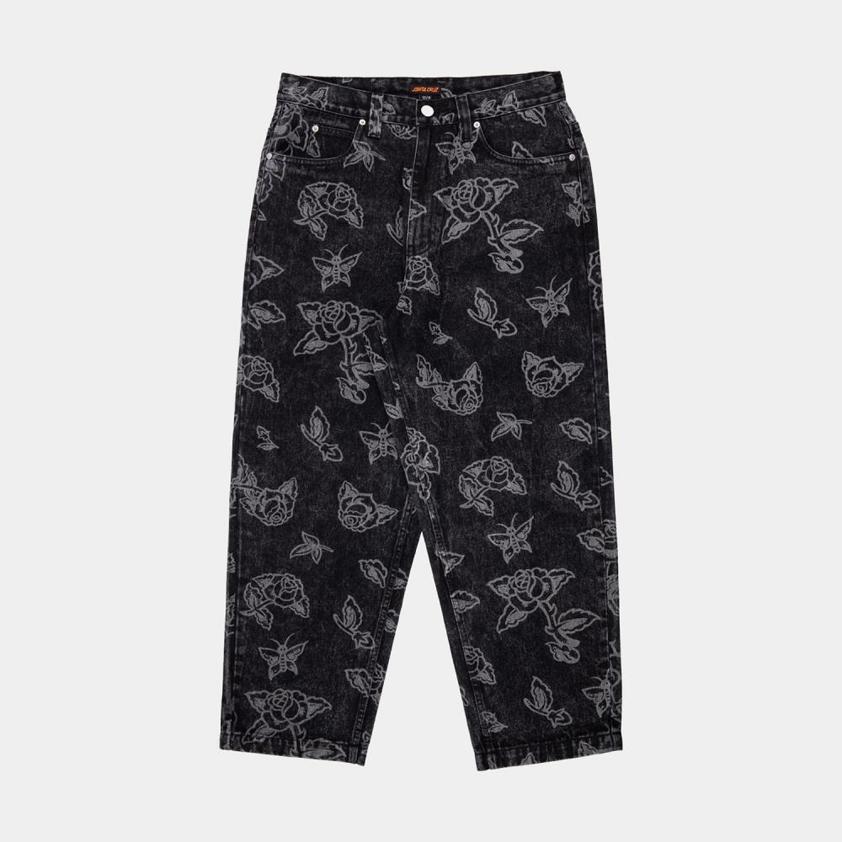 Big Pants Mono Flash Roses Santa Cruz
