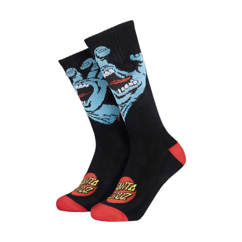 Youth Screaming Hand Socks Santa Cruz