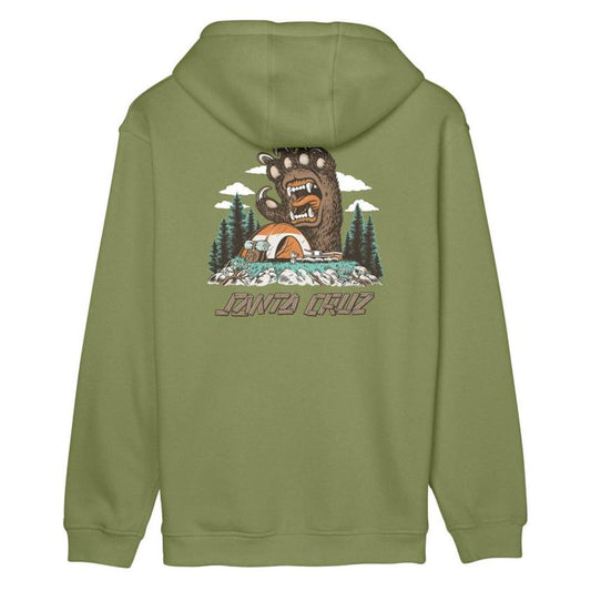 Screaming Grizzly Hoodie Santa Cruz