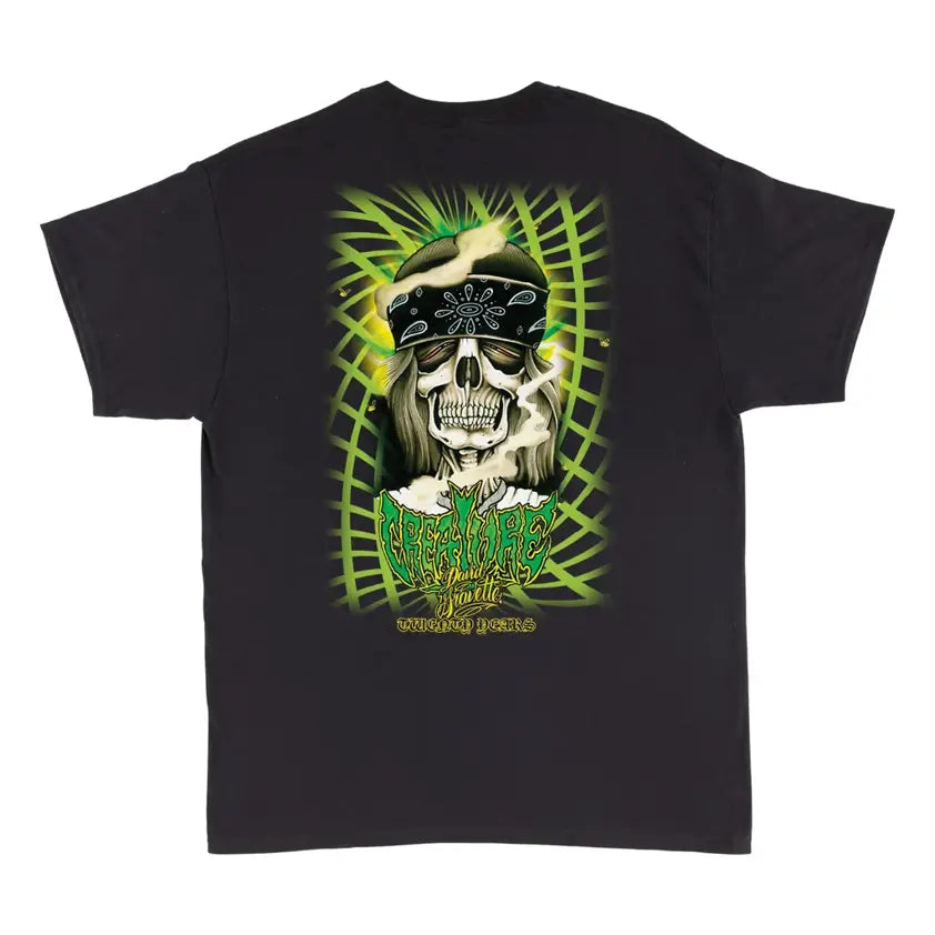 Creature Hippie Skull T-shirt