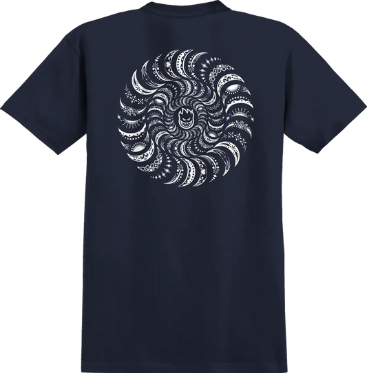 Spitfire Bighead Navy Swirl T-shirt