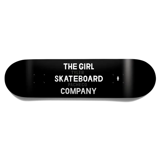 The Girl Skateboard Co Deck Black 8.25