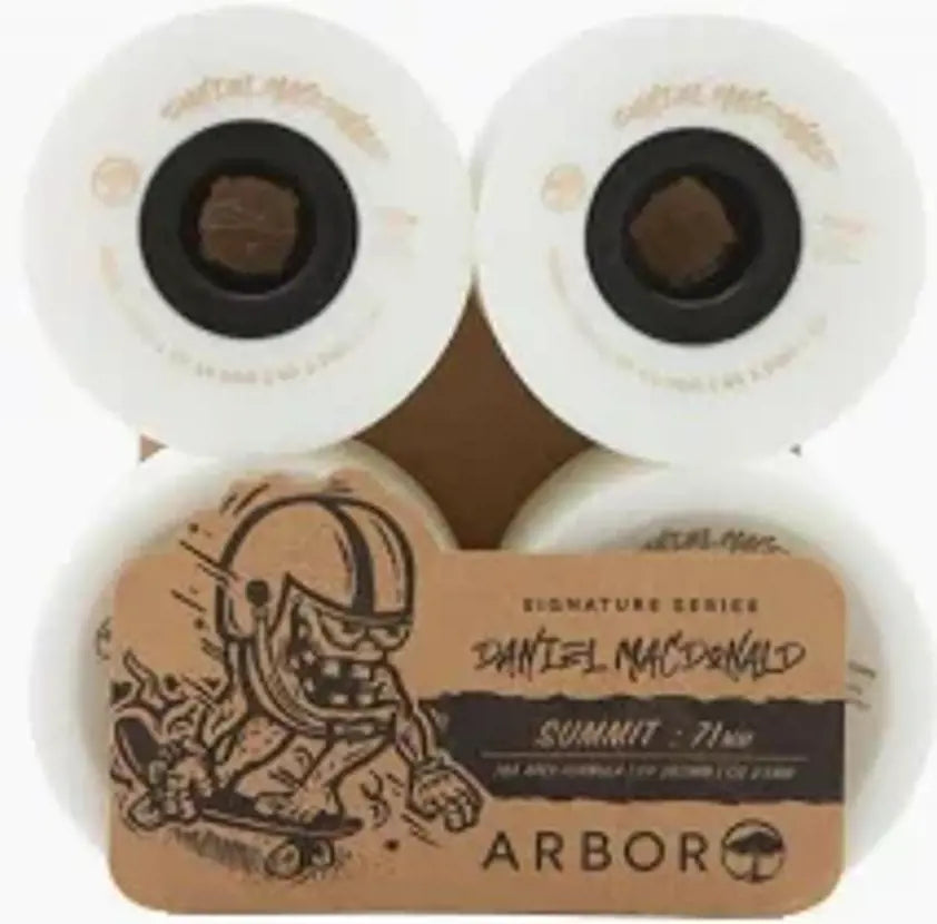 Arbor Wheels Daniel MacDonald 78A 69mm White