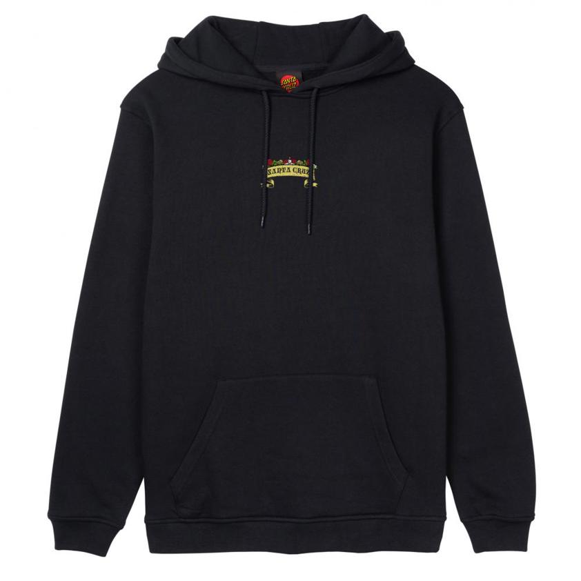 Guzman Black Hoodie Santa Cruz