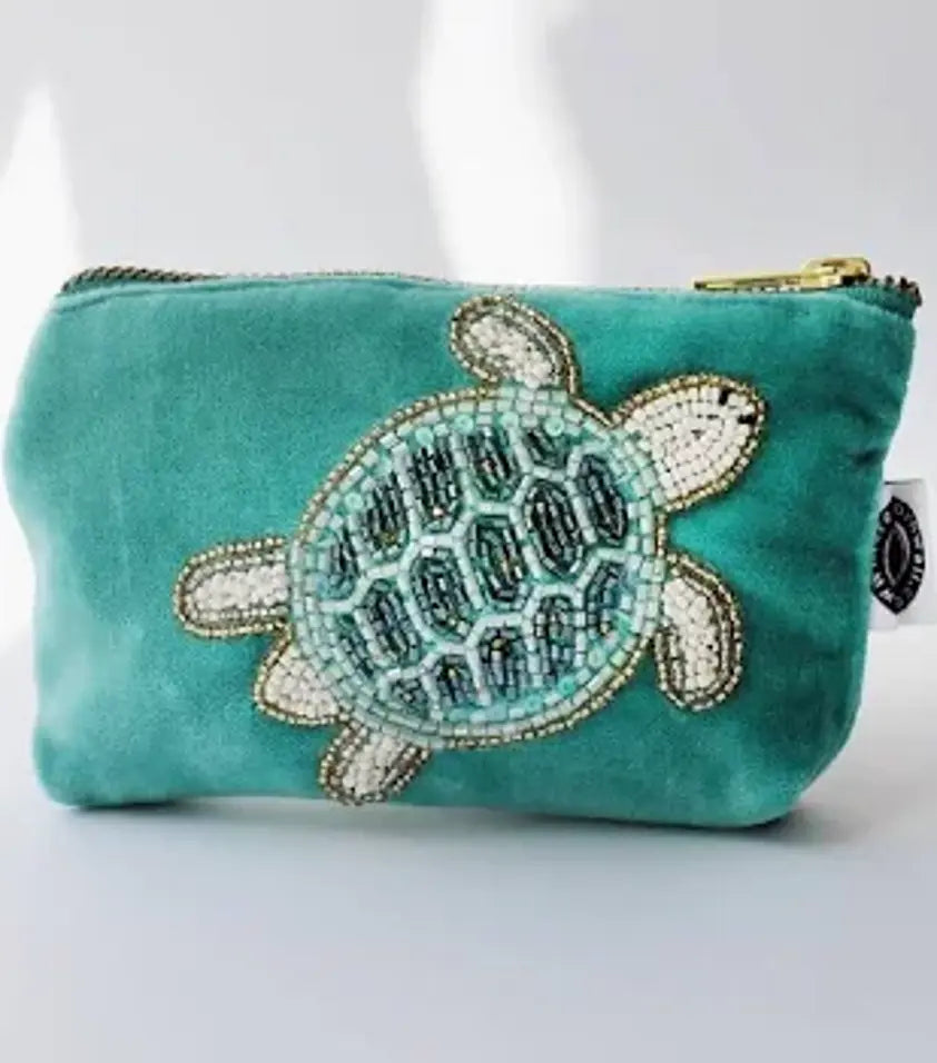 Cream of Cornwall Velvet Purse