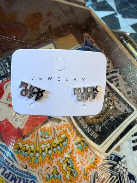 Stainless Steel FO Earrings