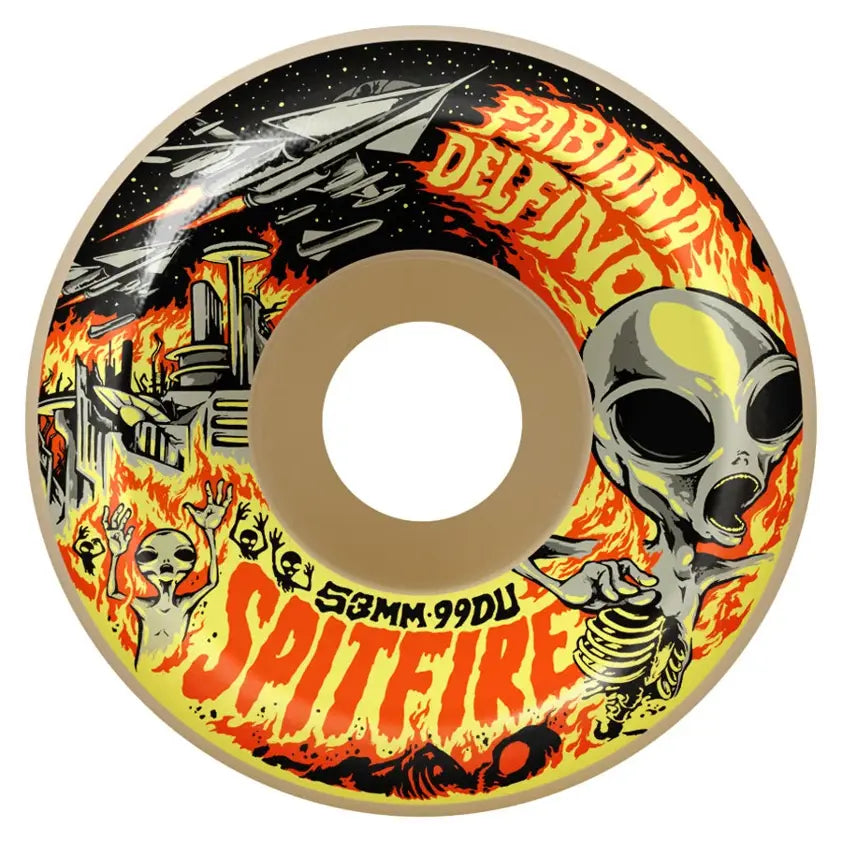 Spitfire Wheels F4 99D Invasion 53mm Full Conical