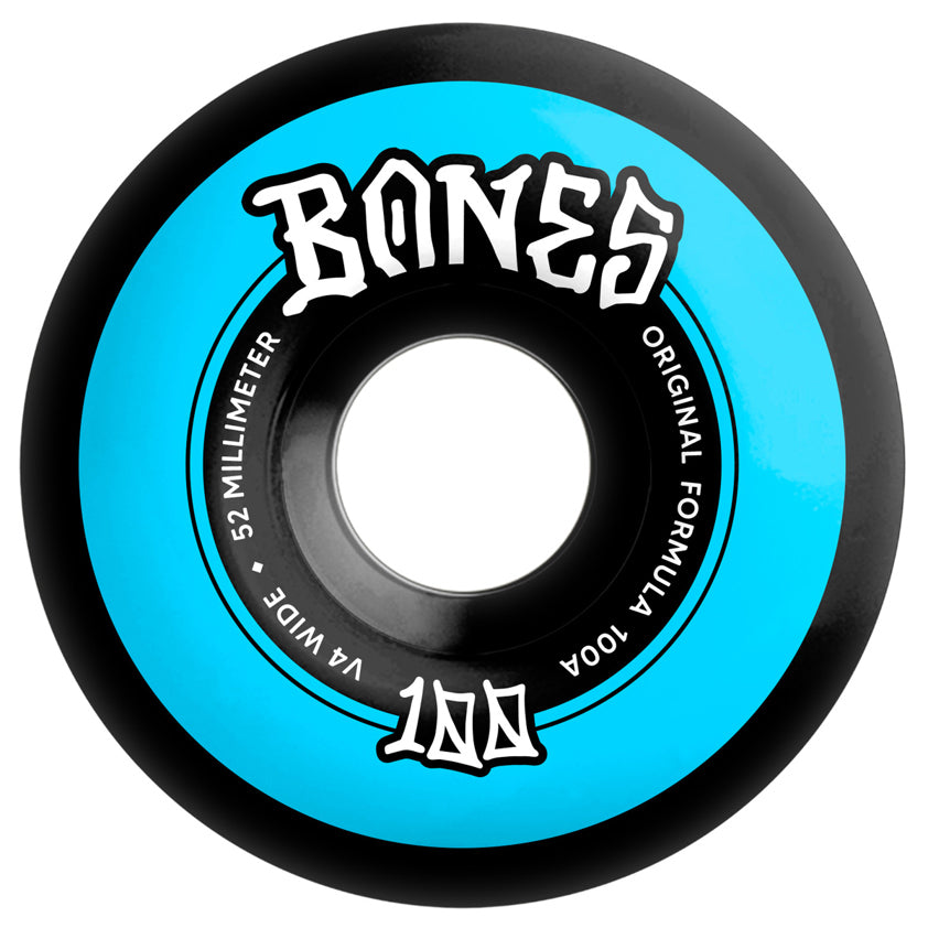 Bones Wheels Sidecuts 100A 52mm
