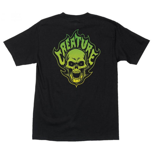 Creature Bonehead Flame T-shirt