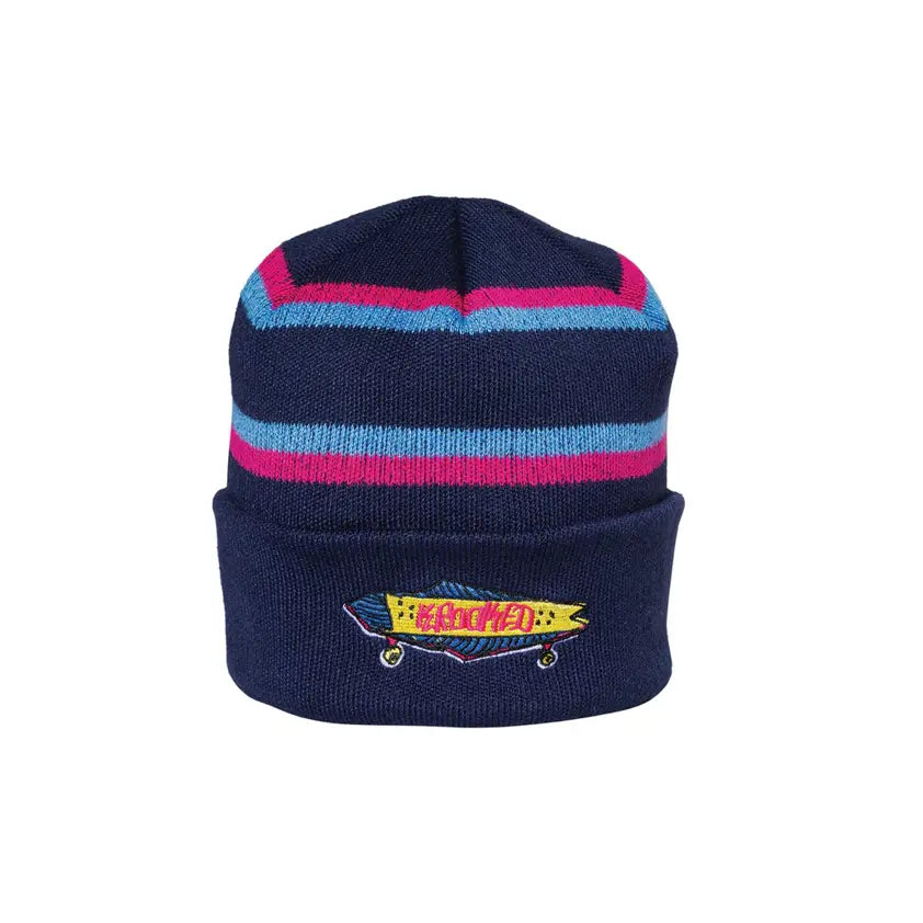 Krooked Board Stripe Beanie