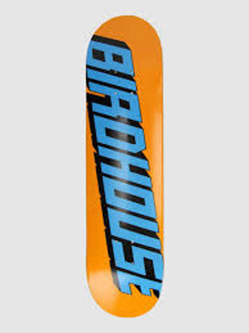 Birdhouse Type Logo 7.75 Orange Deck