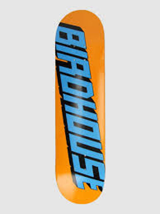 Birdhouse Type Logo 7.75 Orange Deck