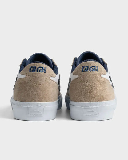 Lakai Manchester Tan Navy Trainers