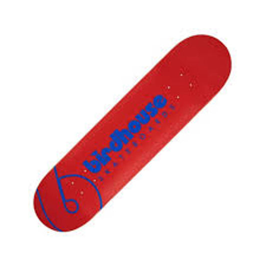 Birdhouse Team Logo Deck Red 7.75