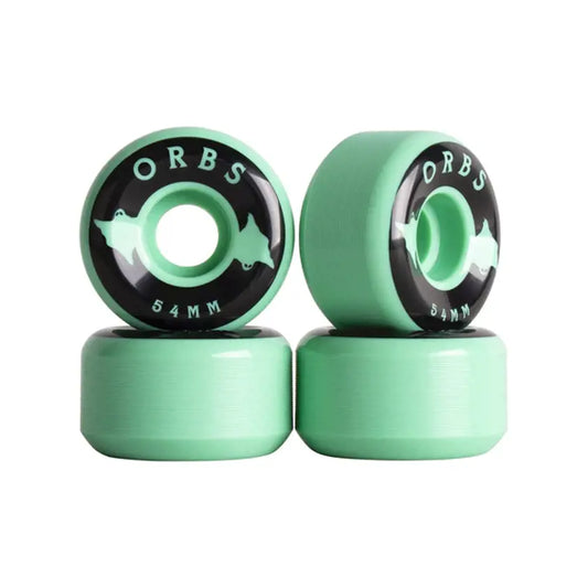 Orbs Specters Solid Conical 99D 54mm Mint Wheels