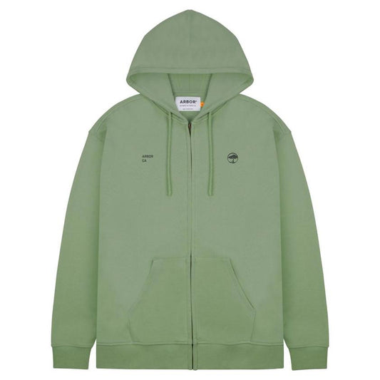 Arbor Zip Hoodie Green