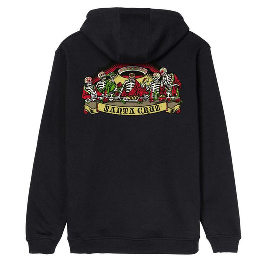 Guzman Black Hoodie Santa Cruz