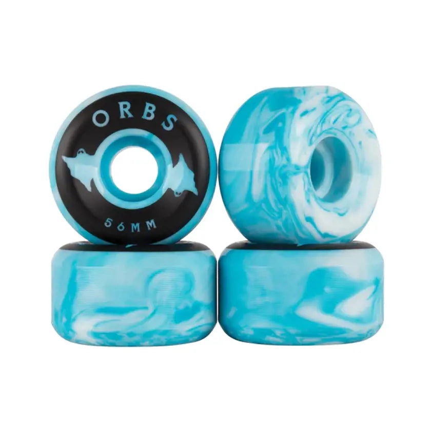 Orbs Specters Swirl Conical 99D 56mm Blue Wheels