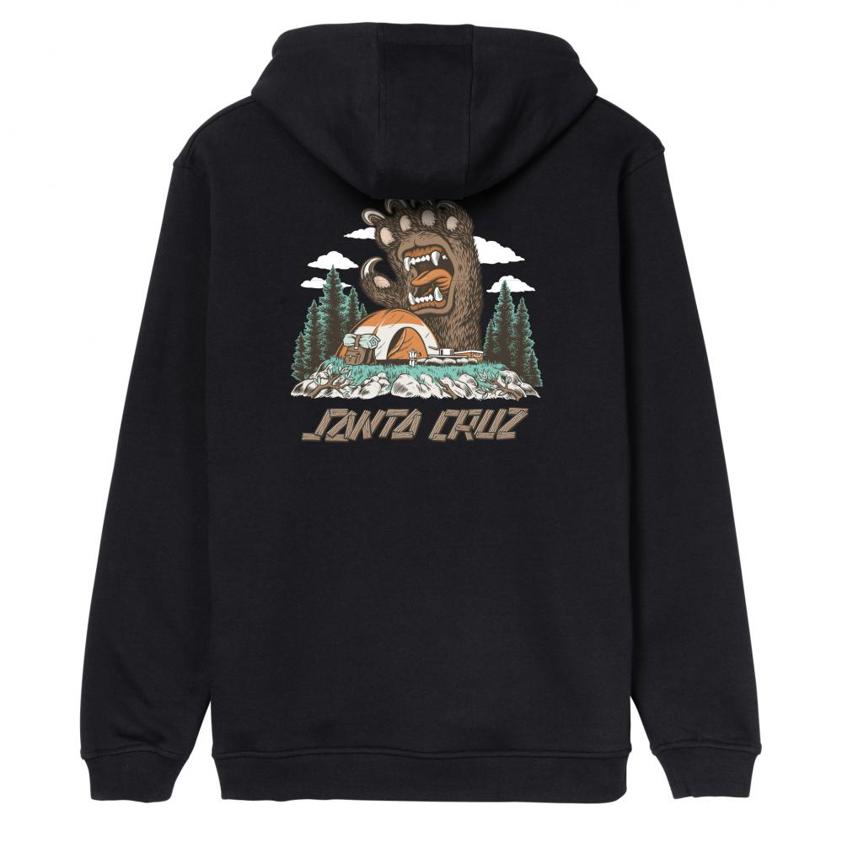 Screaming Grizzly Hoodie Santa Cruz