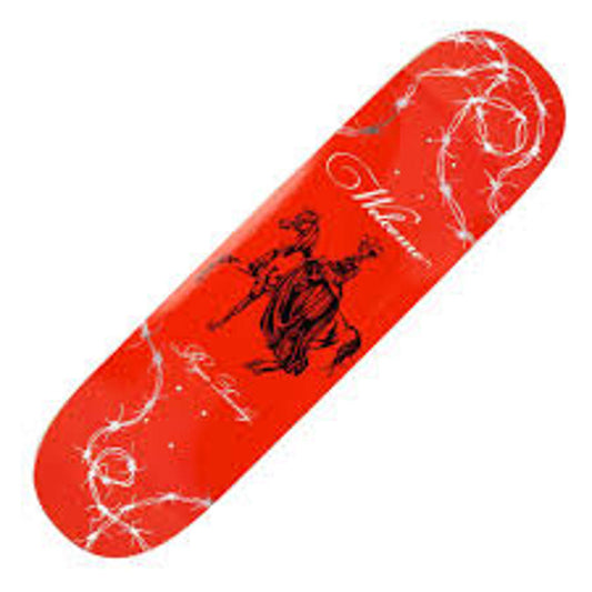 Welcome Cowgirl Foil Deck Red 8.5
