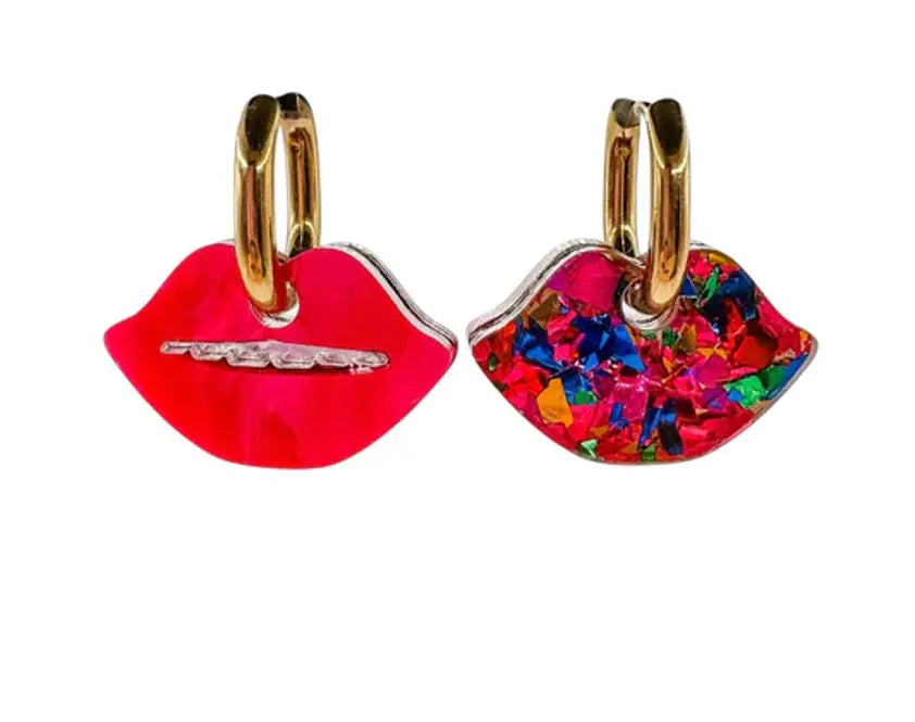 Lips Earrings