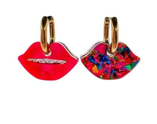 Lips Earrings