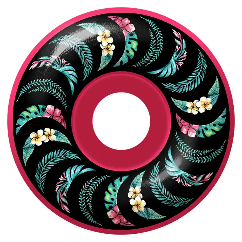 Spitfire Wheels F4 99D 52mm Flower Swirl Pink