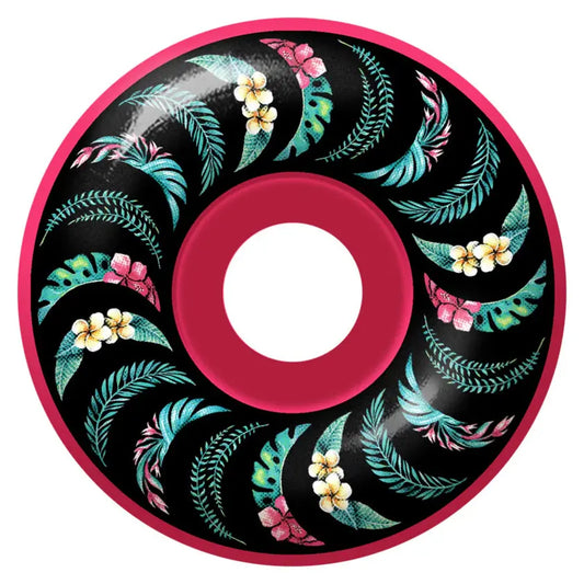 Spitfire Wheels F4 99D 52mm Flower Swirl Pink