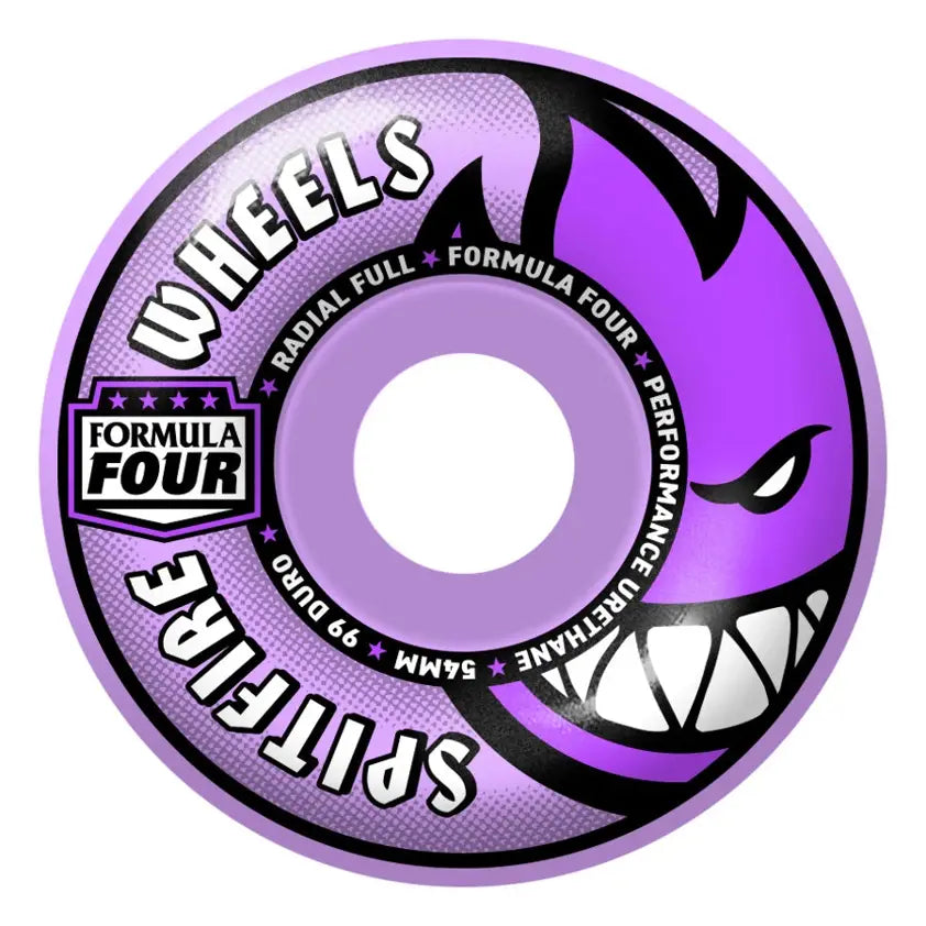 Spitfire Wheels F4 99D Radial Full Purple Bighead
