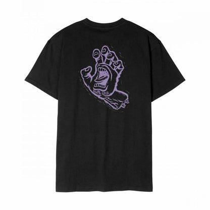 Stamped Screaming Hand T-shirt Santa Cruz