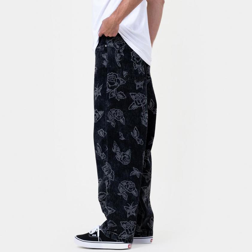 Big Pants Mono Flash Roses Santa Cruz