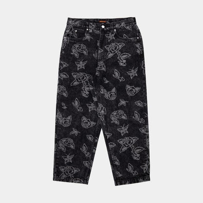 Big Pants Mono Flash Roses Santa Cruz