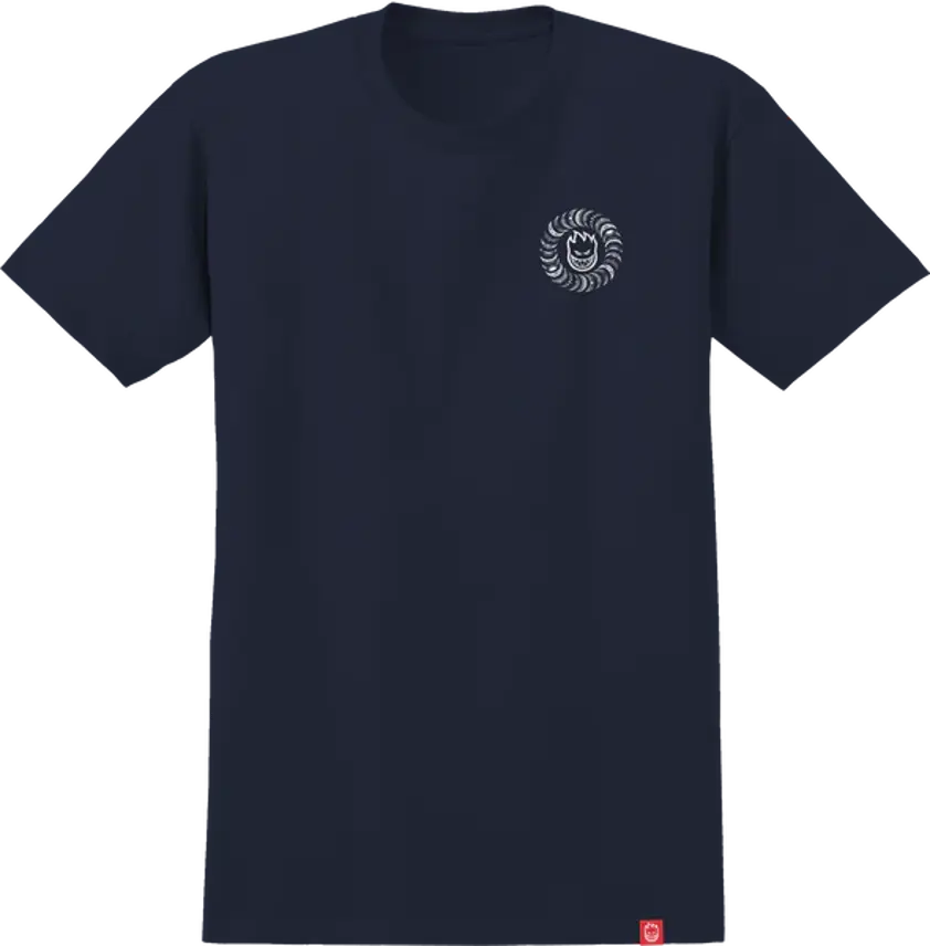 Spitfire Bighead Navy Swirl T-shirt