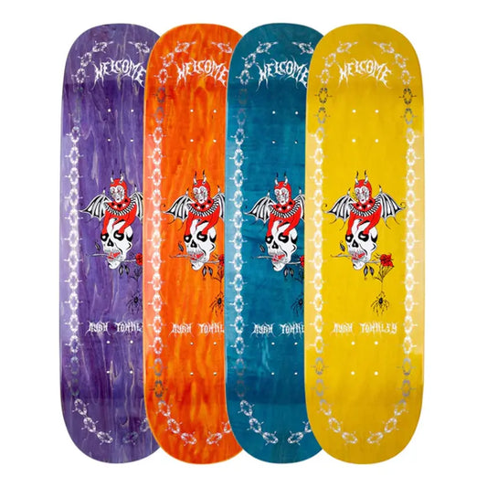Ryan T Stained Wood Devil 8.5 Deck