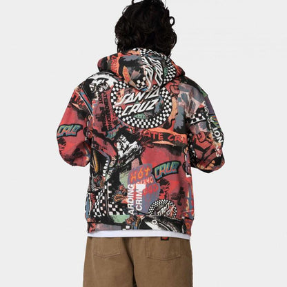 Santa Cruz Collage Hoodie