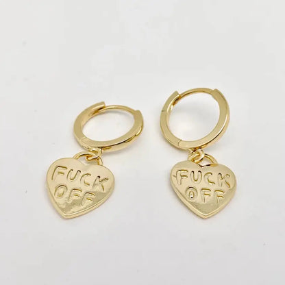 F$%k Off Earrings