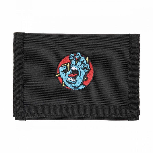 Screaming Hand Black Wallet Santa Cruz
