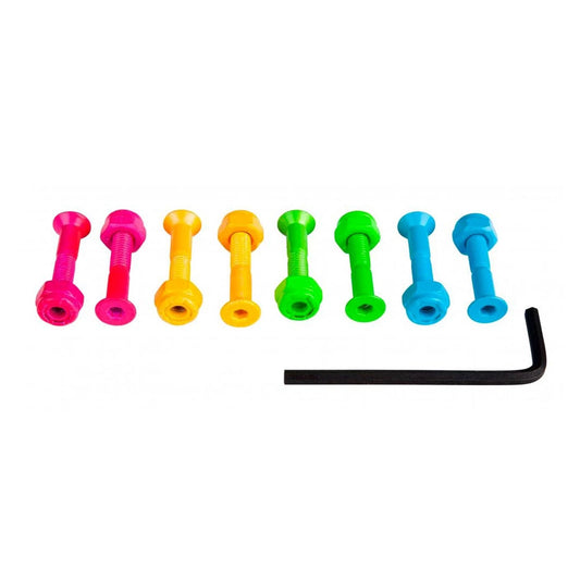 Coloured Bolts 1"