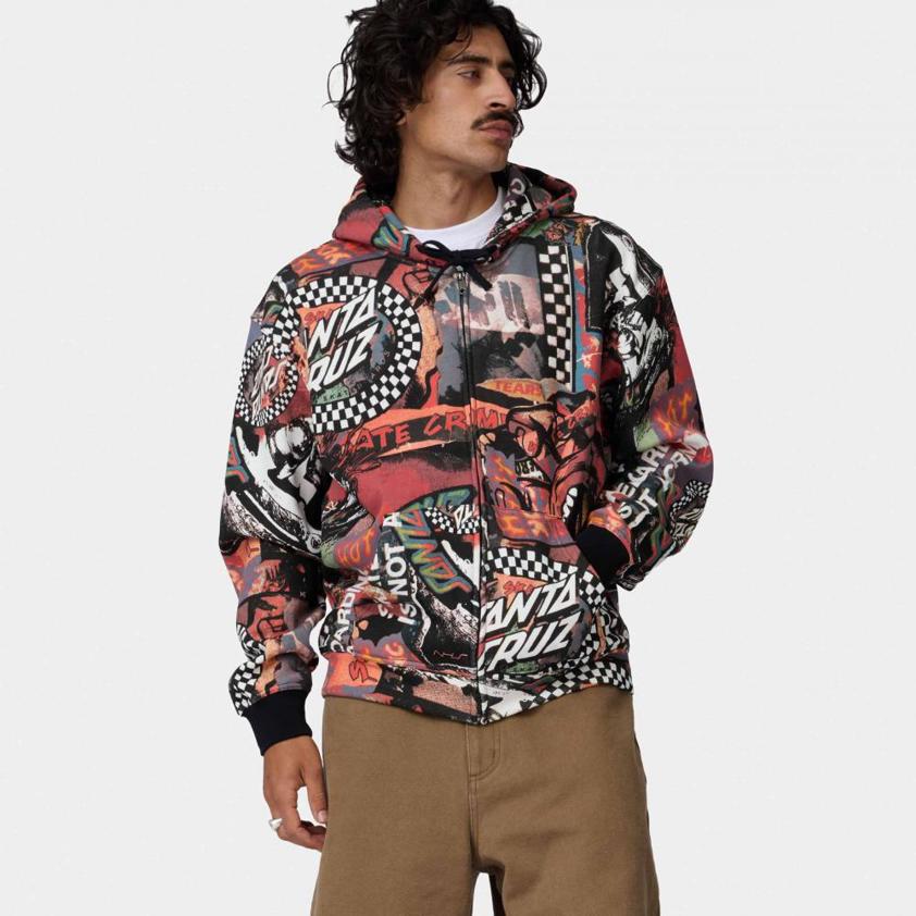 Santa Cruz Collage Hoodie