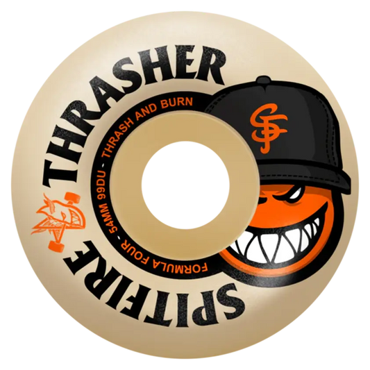 F4 99D Thrasher The City Radial Full Spitfire Wheels