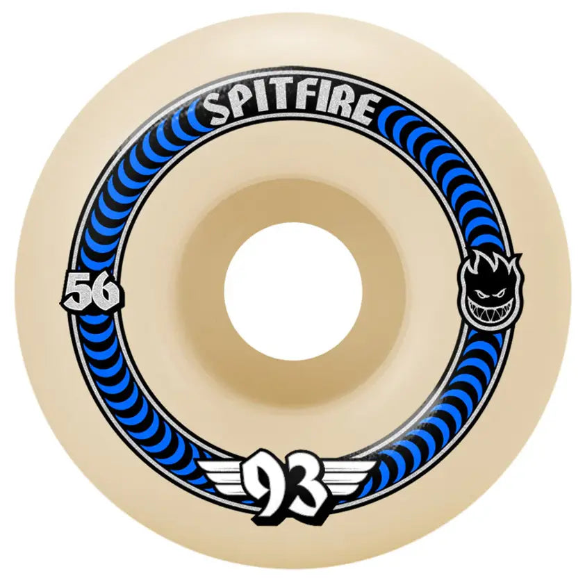 Spitfire Wheels Formula Four 93D Soft Sliders 56mm