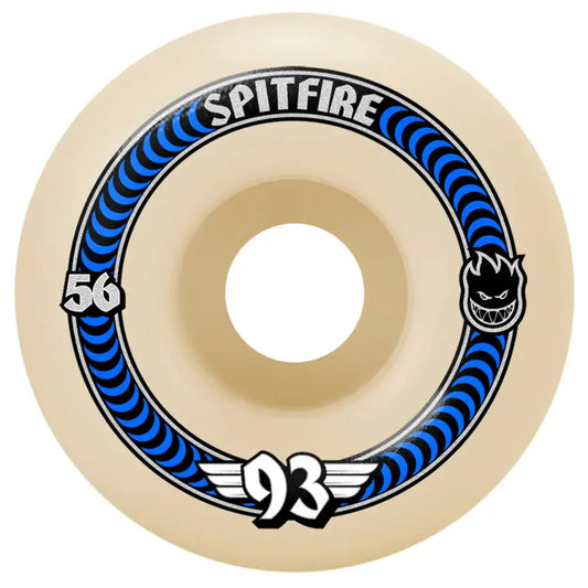 Spitfire Wheels Formula Four 93D Soft Sliders 56mm