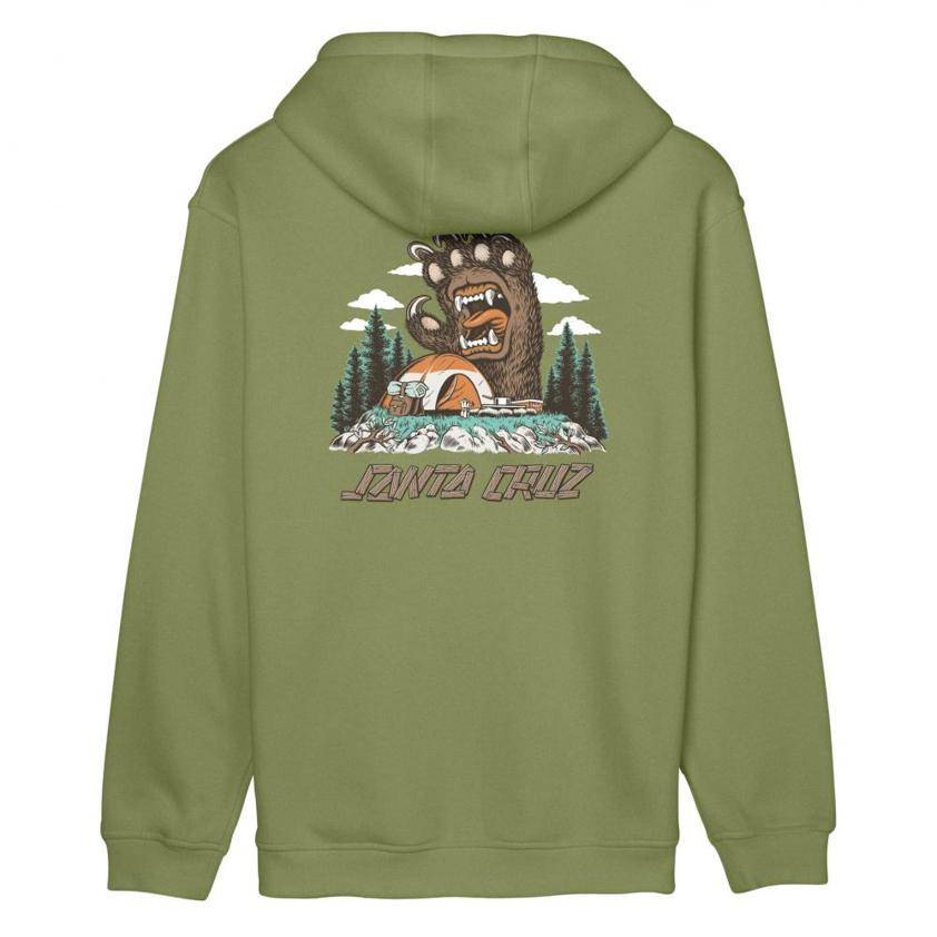 Screaming Grizzly Hoodie Santa Cruz