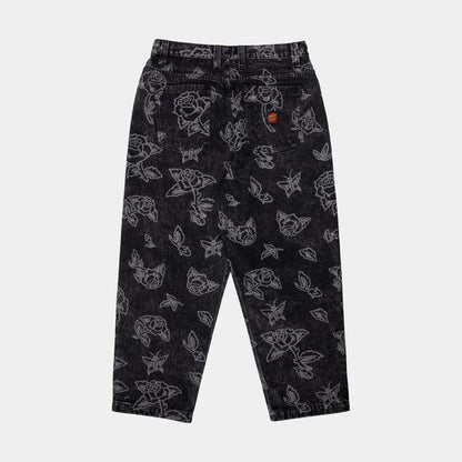 Big Pants Mono Flash Roses Santa Cruz