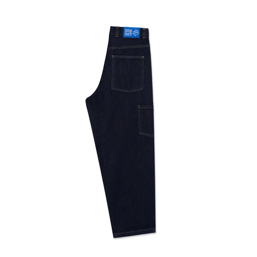Big Boy Work Pants Washed Blue